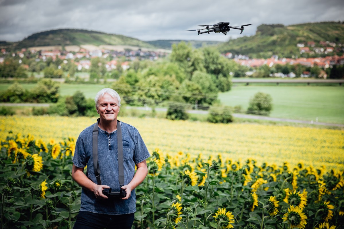 Mit seiner Drohne macht Alex Preyer beeindruckende Landschaftsaufnahmem