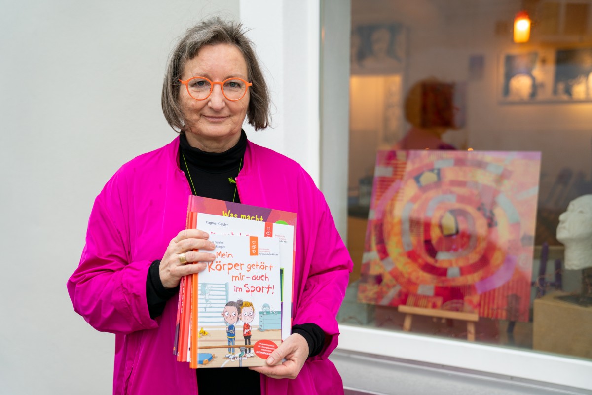 HeimatUnternehmerin Dagmar Geisler präsentiert ihre Kinderbücher