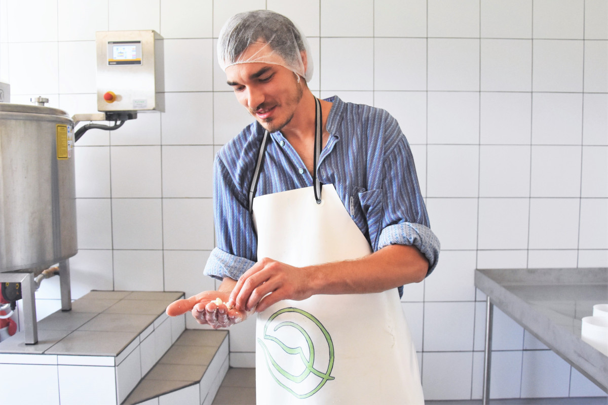 Schafmilchkäse im Allgäu, Huberhof Rohr Waltenhofen, Beratung durch HeimatUnternehmen